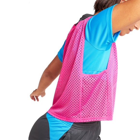 NWOT NIKE DRI-FIT PARK SOCCER TRAINING BIB Top Mesh Sheer Logo - Picture 3 of 9